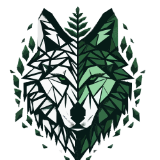 Logotip Green Wolf Nature